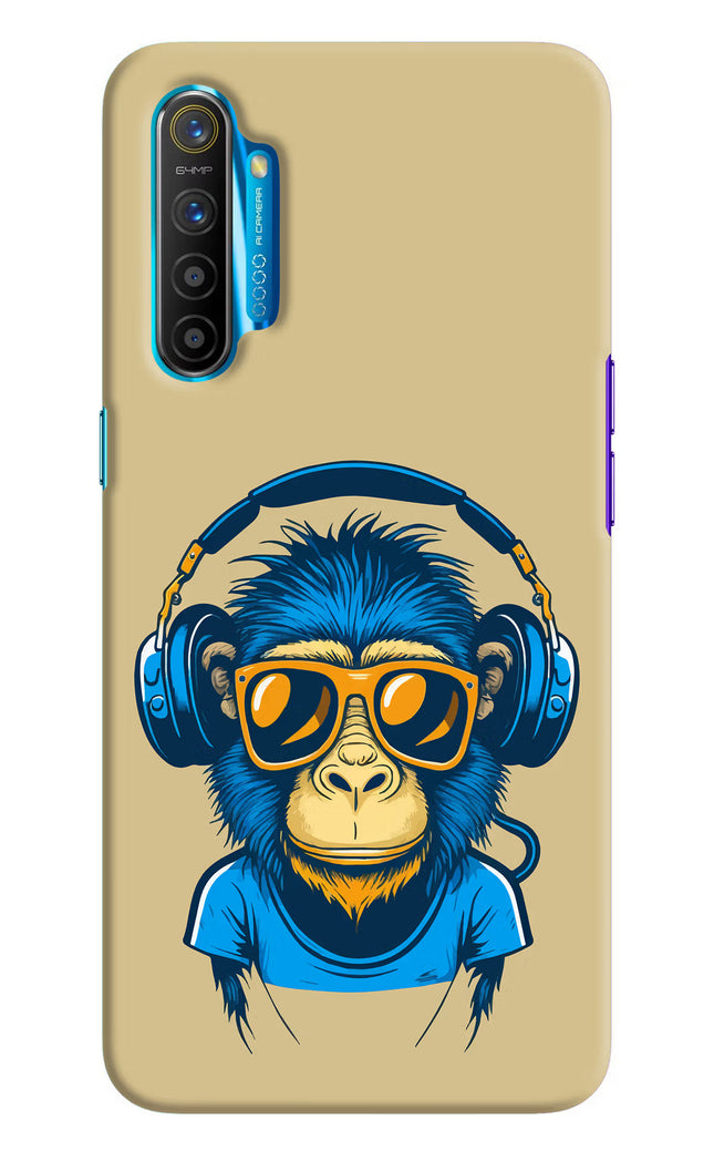 Monkey Headphone Realme XT/X2 Hard Case Back Cover by Casekaro