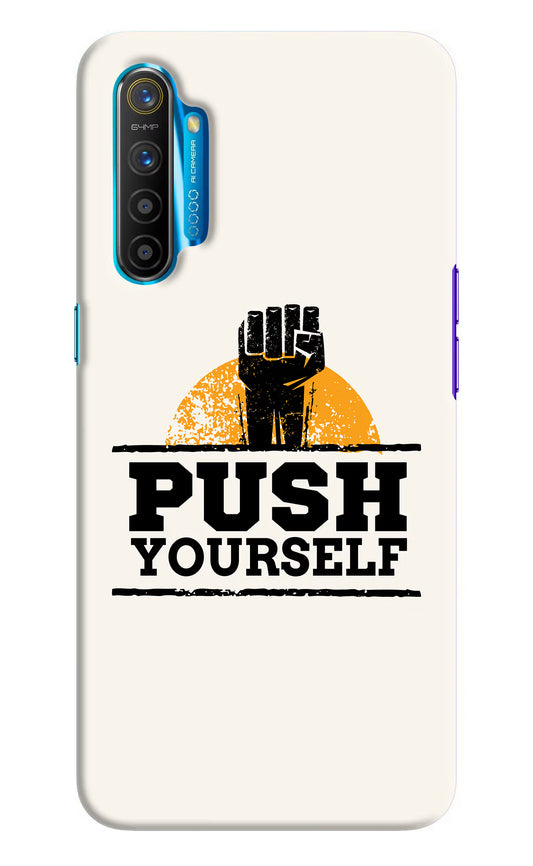 Push Yourself Realme XT/X2 Hard Case Back Cover by Casekaro