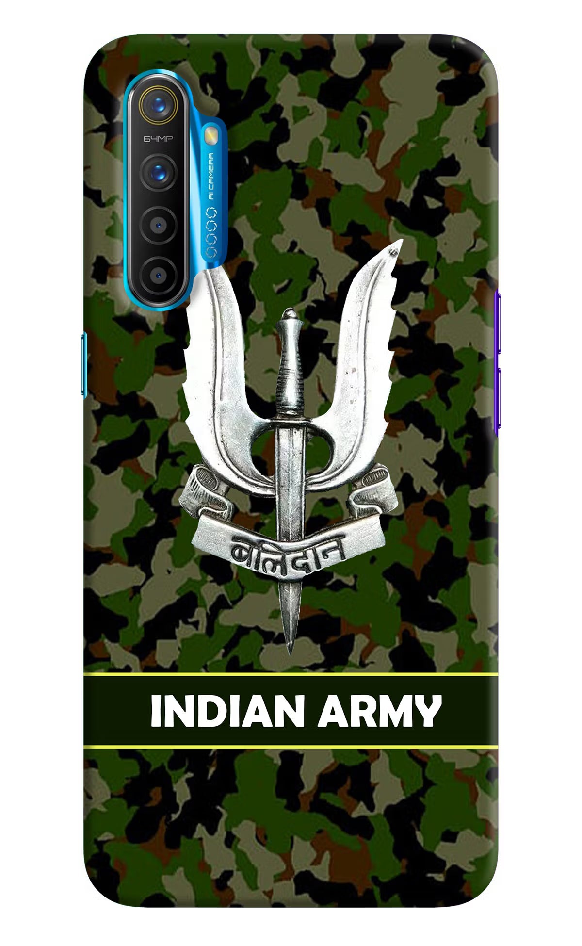 Balidan Indian Logo Realme XT/X2 Hard Case Back Cover by Casekaro