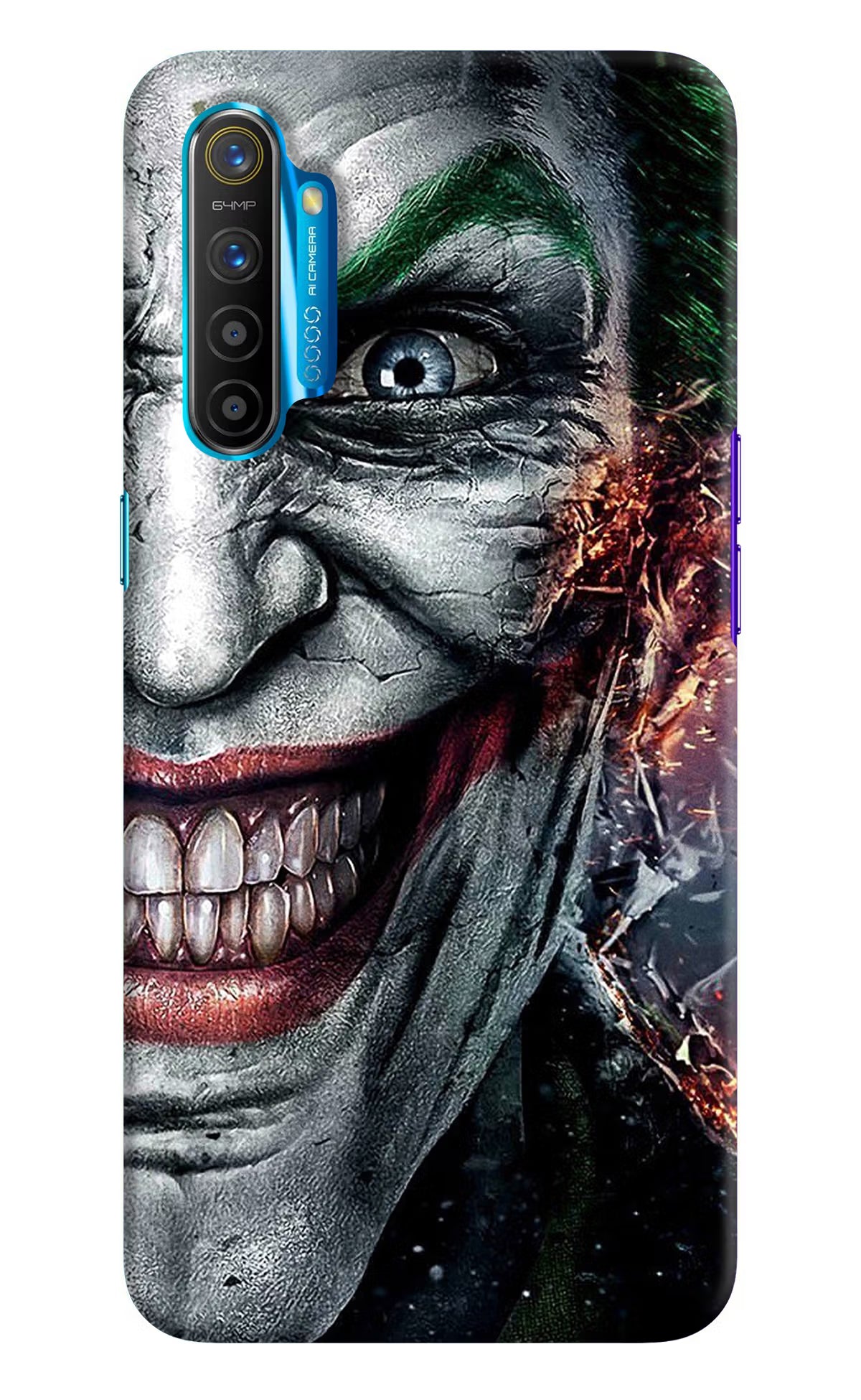 Joker Cam Realme XT/X2 Hard Case Back Cover by Casekaro