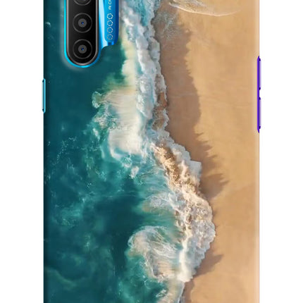 Ocean Beach Realme XT/X2 Hard Case Back Cover by Casekaro