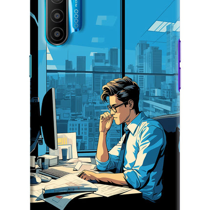 Focused Hustler (AI Generated) Realme XT/X2 Hard Case Back Cover by Casekaro