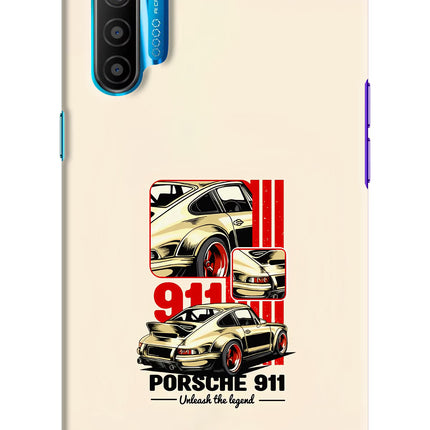 Classic Porsche 911 Realme XT/X2 Hard Case Back Cover by Casekaro