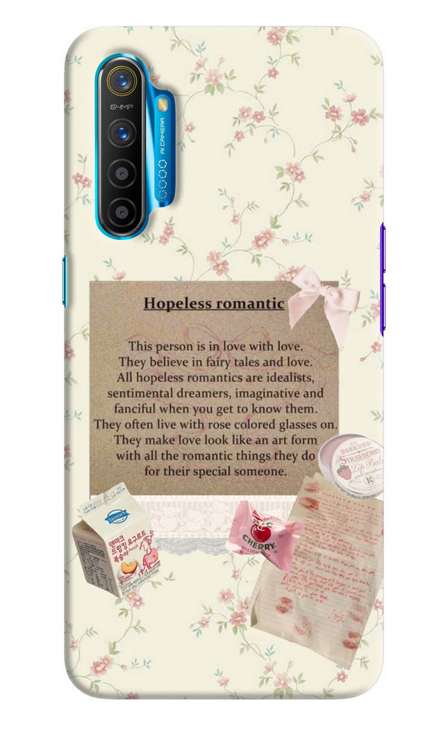 Hopeless Romantic Realme XT/X2 Hard Case Back Cover by Casekaro