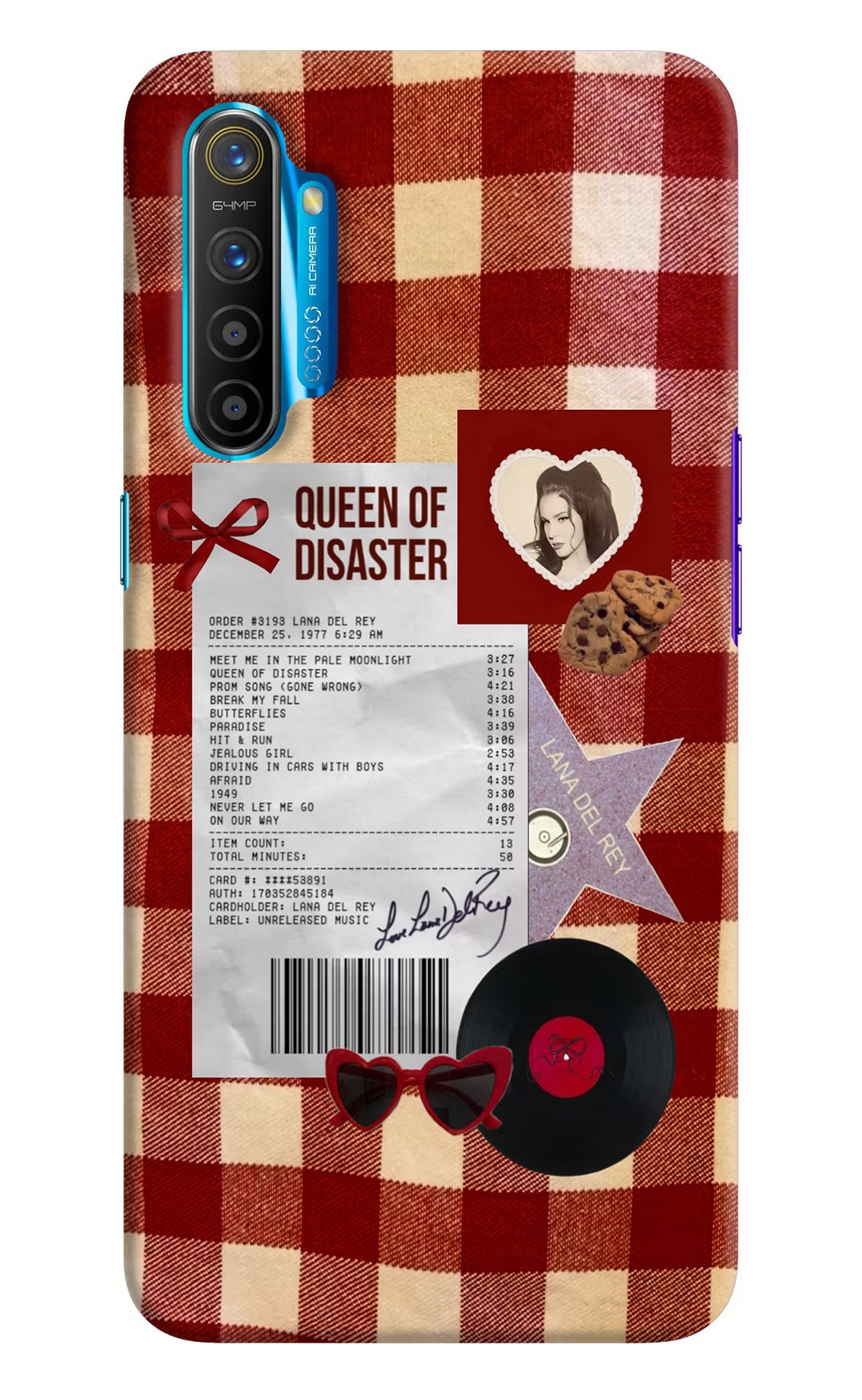 Queen of Disaster Realme XT/X2 Hard Case Back Cover by Casekaro