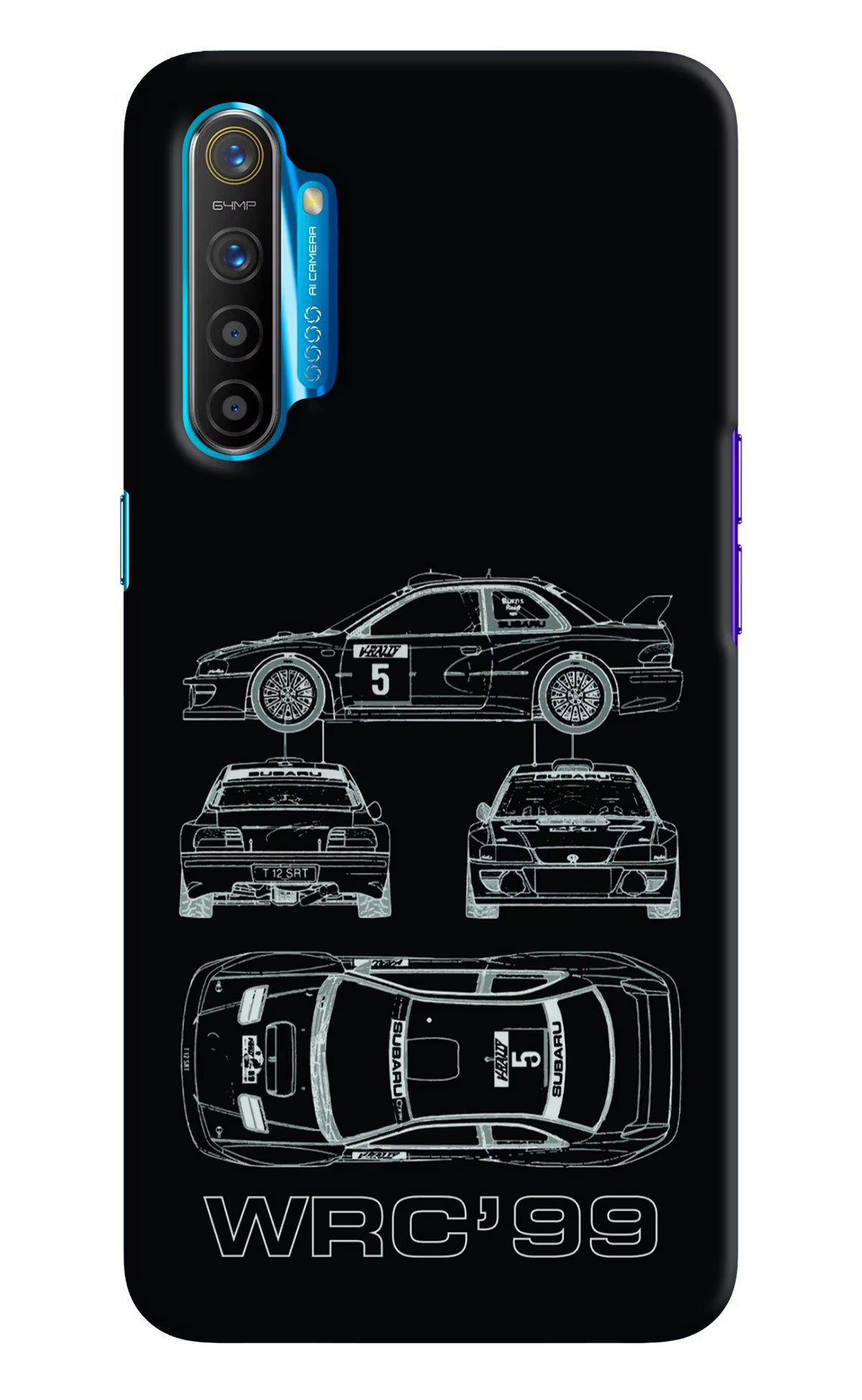 WRC'99 Realme XT/X2 Hard Case Back Cover by Casekaro