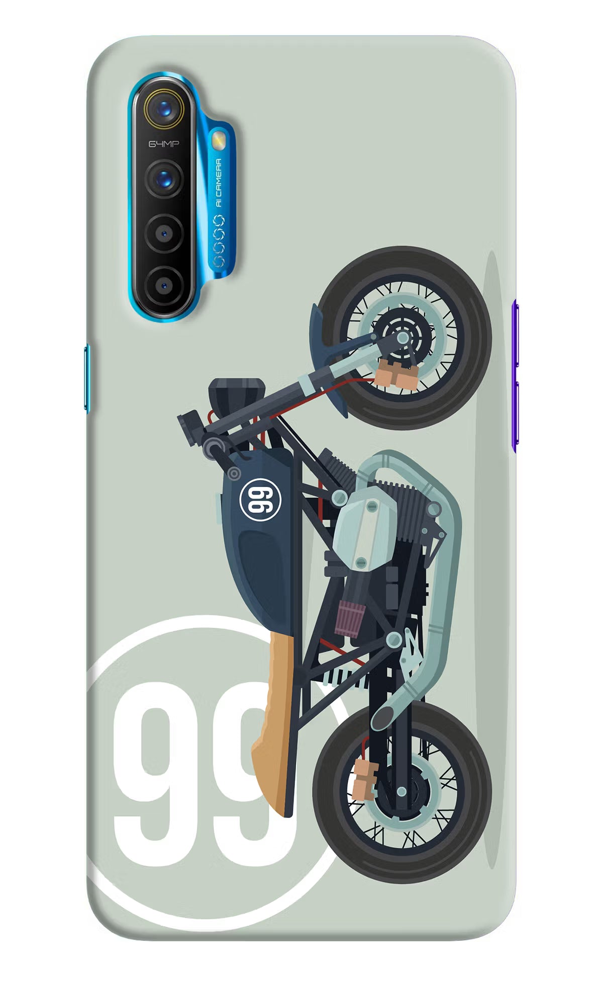 Classic Cafe Racer 99 Realme XT/X2 Hard Case Back Cover by Casekaro