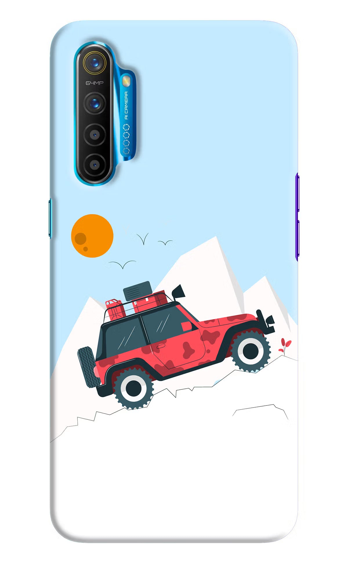 Mountain Trail Beast Realme XT/X2 Hard Case Back Cover by Casekaro