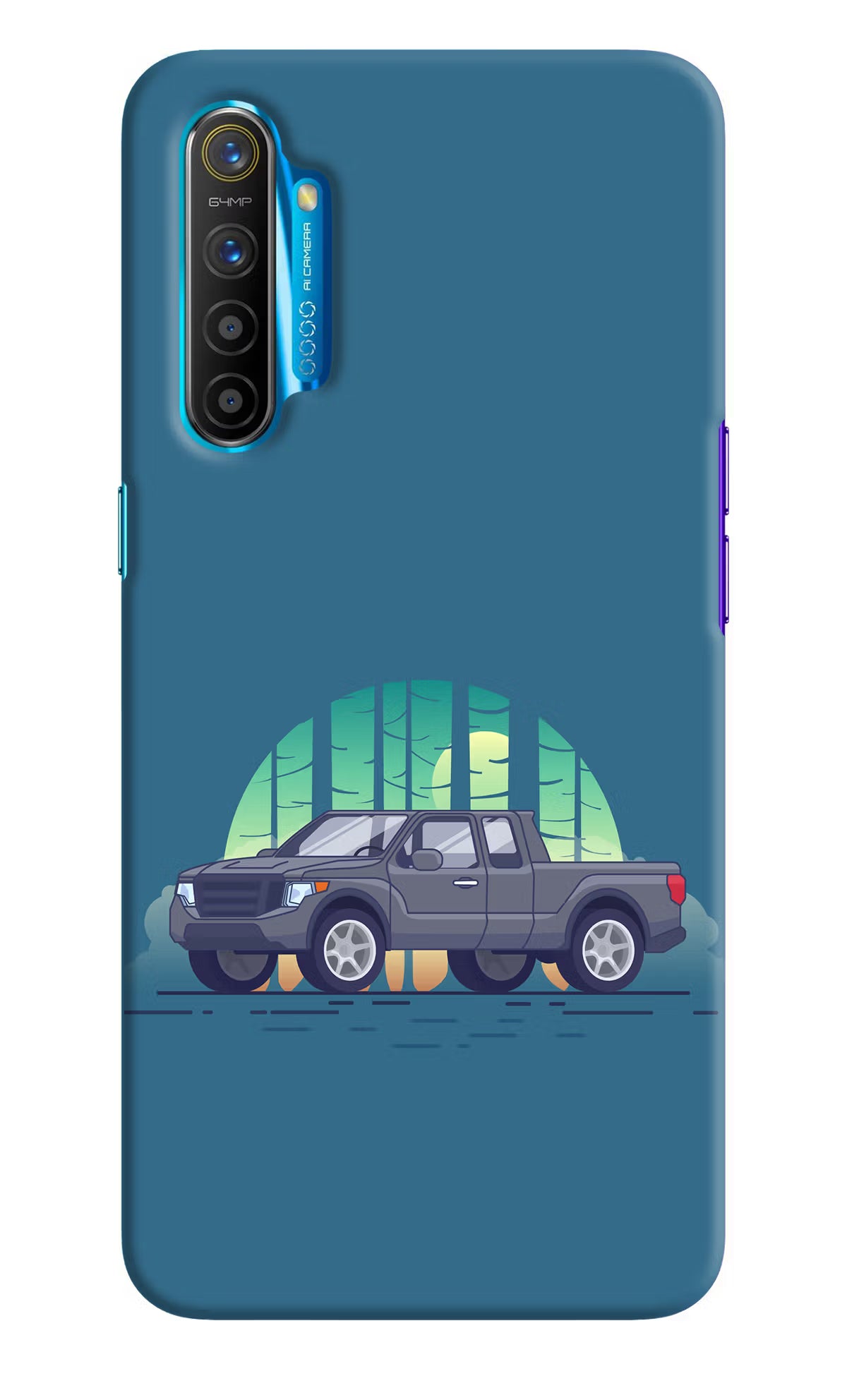 Retro Garage Vibe Realme XT/X2 Hard Case Back Cover by Casekaro