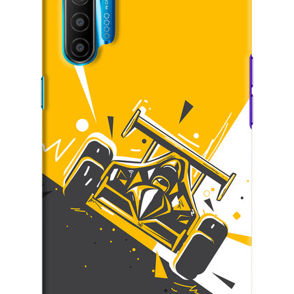 Track King Realme XT/X2 Hard Case Back Cover by Casekaro