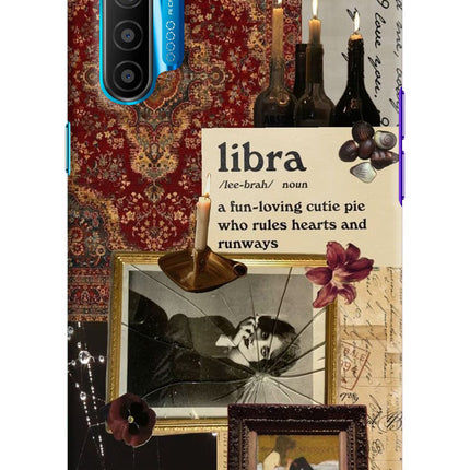 Libra Zodiac Realme XT/X2 Hard Case Back Cover by Casekaro