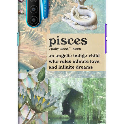 Pisces Zodiac Realme XT/X2 Hard Case Back Cover by Casekaro