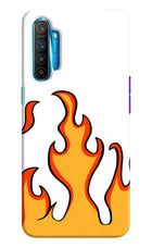 Fired Up – White Realme XT/X2 Hard Case Back Cover by Casekaro