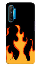 Fired Up – Black Realme XT/X2 Hard Case Back Cover by Casekaro