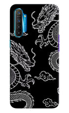 Twin Dragons Realme XT/X2 Hard Case Back Cover by Casekaro