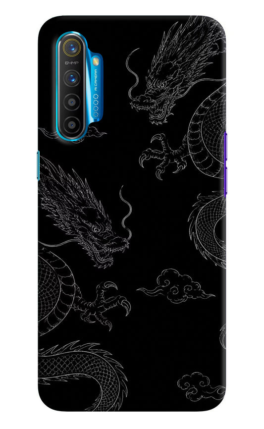 Twin Dragons Realme XT/X2 Hard Case Back Cover by Casekaro