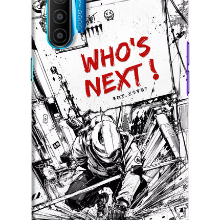Who's Next Realme XT/X2 Hard Case Back Cover by Casekaro