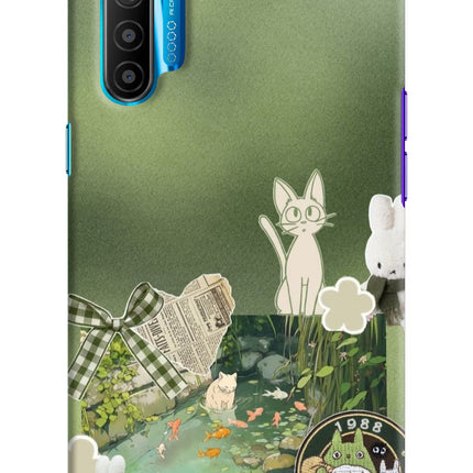 Aesthetic anime Realme XT/X2 Hard Case Back Cover by Casekaro
