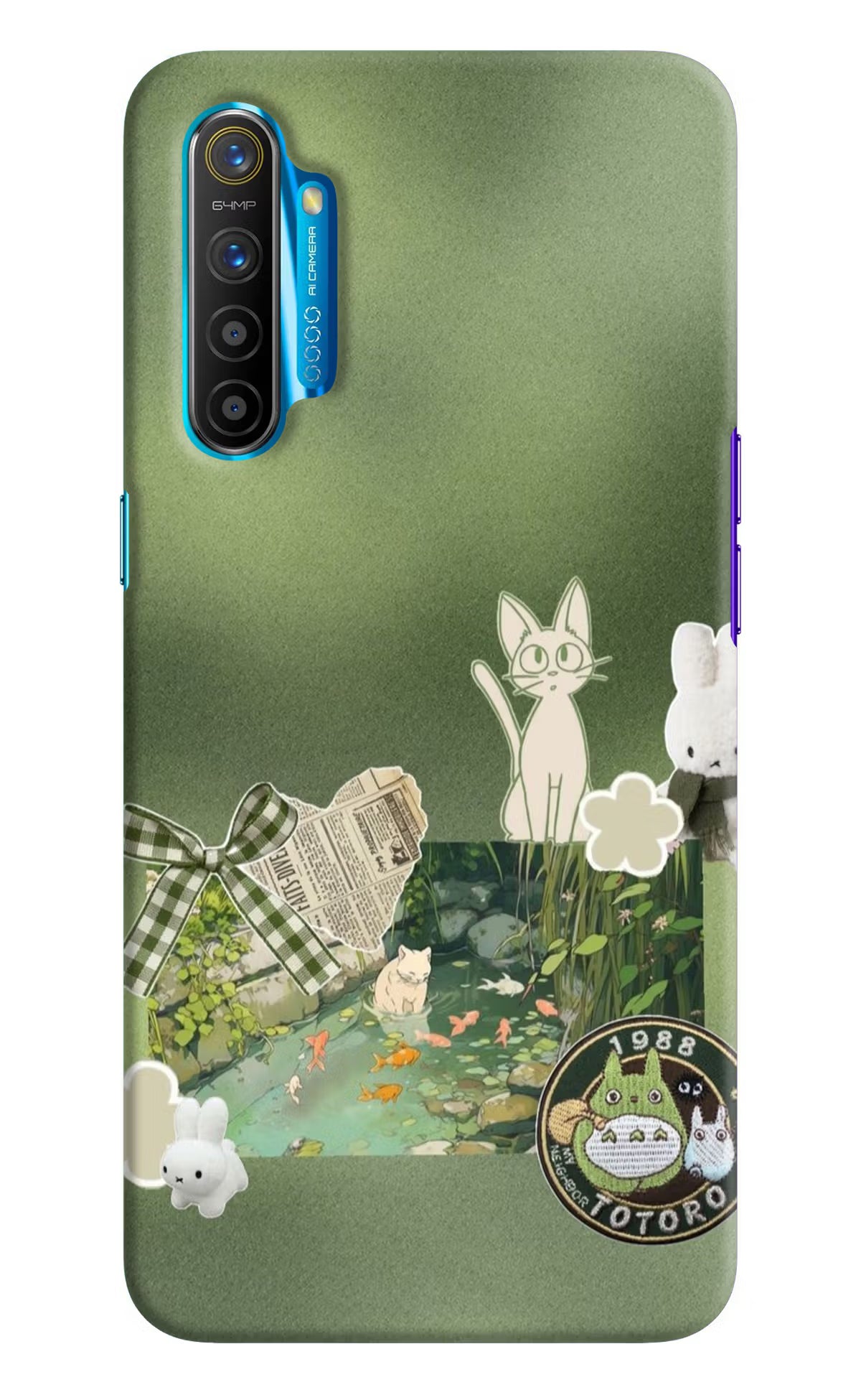 Aesthetic anime Realme XT/X2 Back Cover