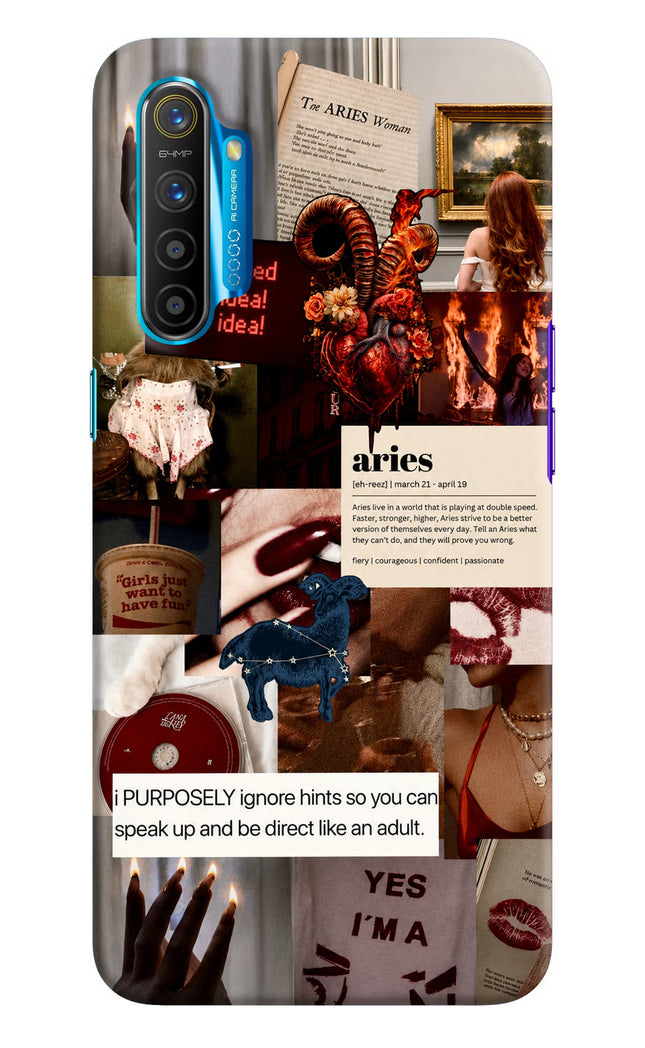 Zodiac Aries Realme XT/X2 Hard Case Back Cover by Casekaro