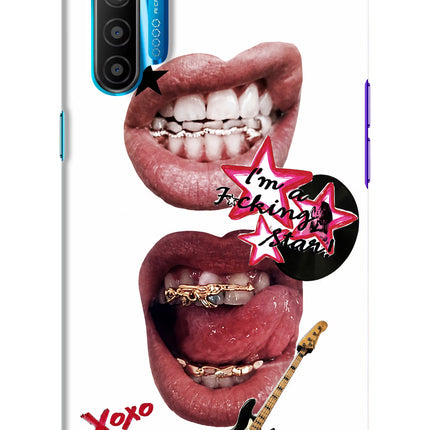 Rockstar Realme XT/X2 Hard Case Back Cover by Casekaro