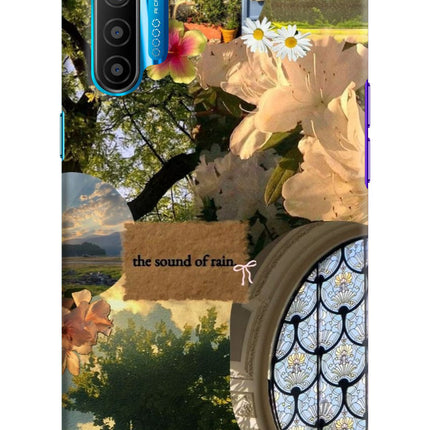 Rain Realme XT/X2 Hard Case Back Cover by Casekaro