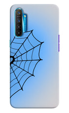 Blue Web Realme XT/X2 Hard Case Back Cover by Casekaro