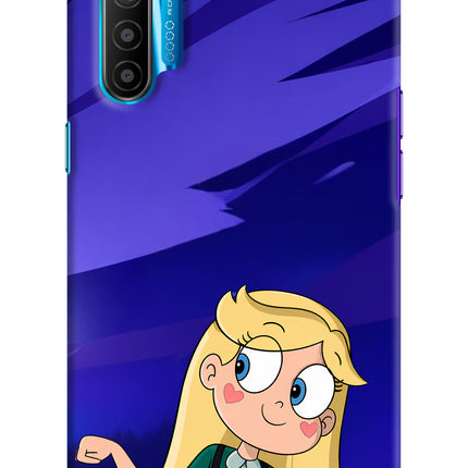 Star Glow Realme XT/X2 Hard Case Back Cover by Casekaro