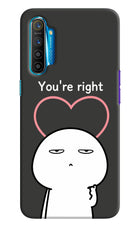 You're Right Realme XT/X2 Hard Case Back Cover by Casekaro