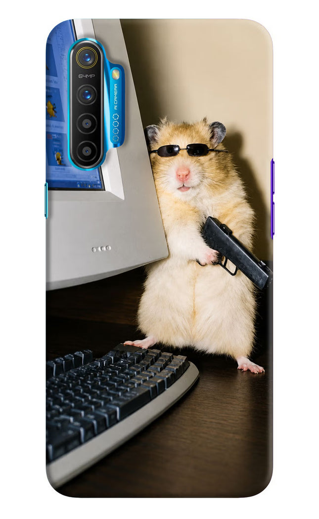 Hacker Hamster Realme XT/X2 Hard Case Back Cover by Casekaro
