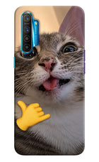 Silly Cat Call Realme XT/X2 Hard Case Back Cover by Casekaro