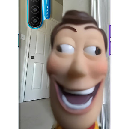 Side Eye Woody Realme XT/X2 Hard Case Back Cover by Casekaro