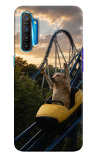 Rollercoaster Dog Realme XT/X2 Hard Case Back Cover by Casekaro