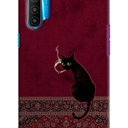 Midnight Cat Realme XT/X2 Hard Case Back Cover by Casekaro