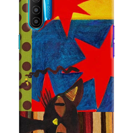 Pop Cat Realme XT/X2 Hard Case Back Cover by Casekaro
