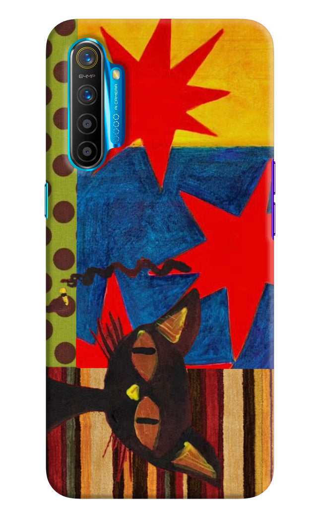 Pop Cat Realme XT/X2 Hard Case Back Cover by Casekaro