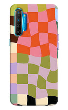Wavy Grid Realme XT/X2 Hard Case Back Cover by Casekaro
