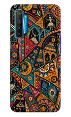Folk Print Realme XT/X2 Hard Case Back Cover by Casekaro