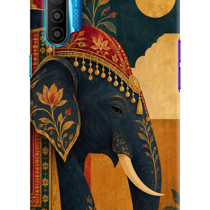 Royal Elephant Realme XT/X2 Hard Case Back Cover by Casekaro