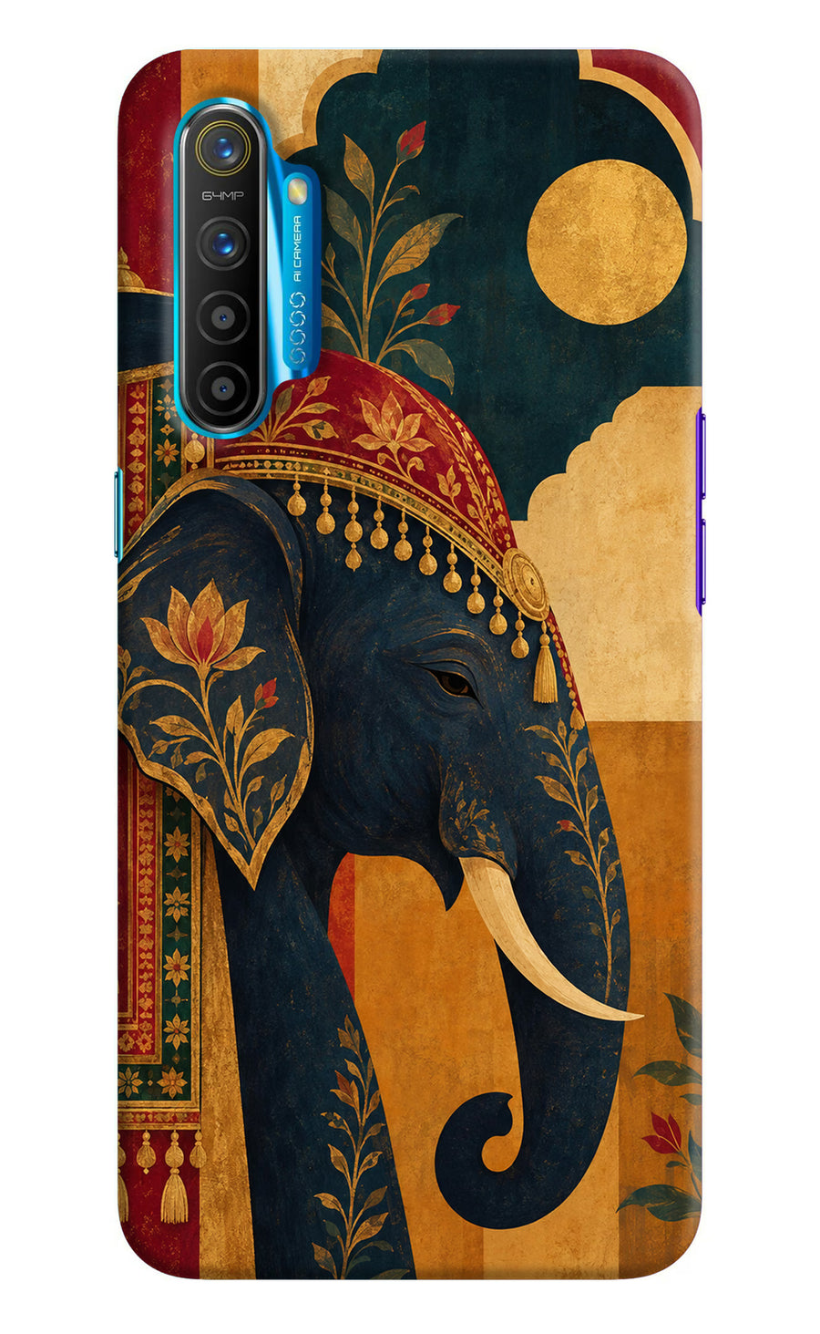 Royal Elephant Realme XT/X2 Back Cover, Hard case