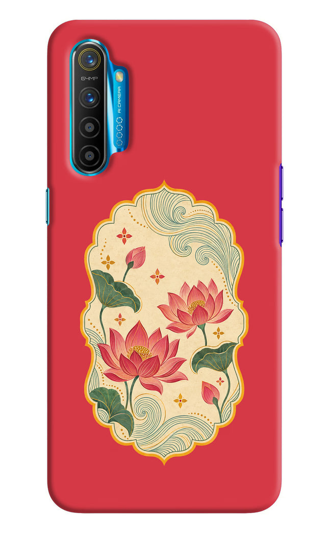 Pink Lotus Realme XT/X2 Hard Case Back Cover by Casekaro