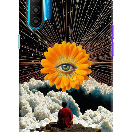 Cosmic Flower Realme XT/X2 Hard Case Back Cover by Casekaro