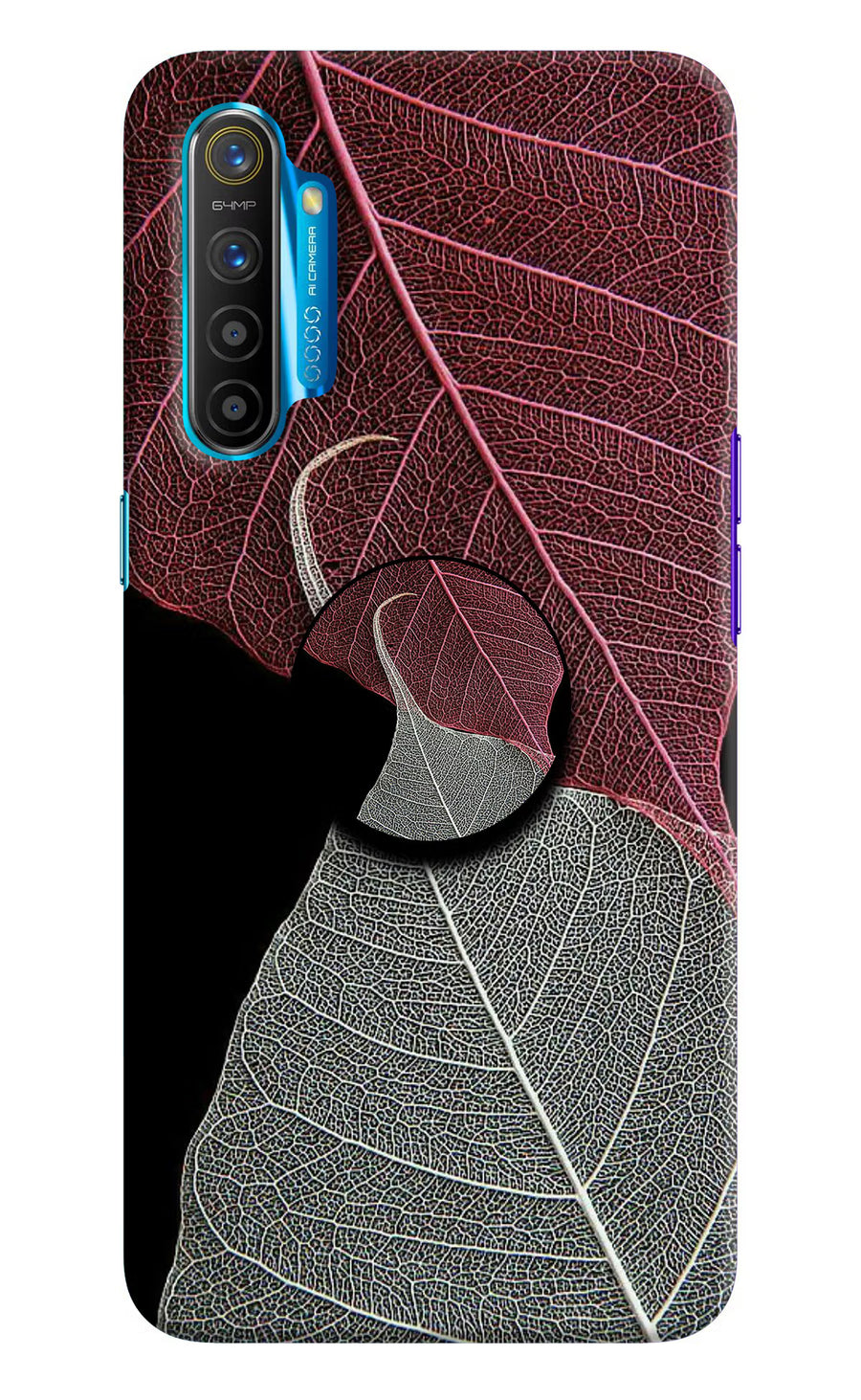 Leaf Pattern Realme XT/X2 Pop Case, Hard case