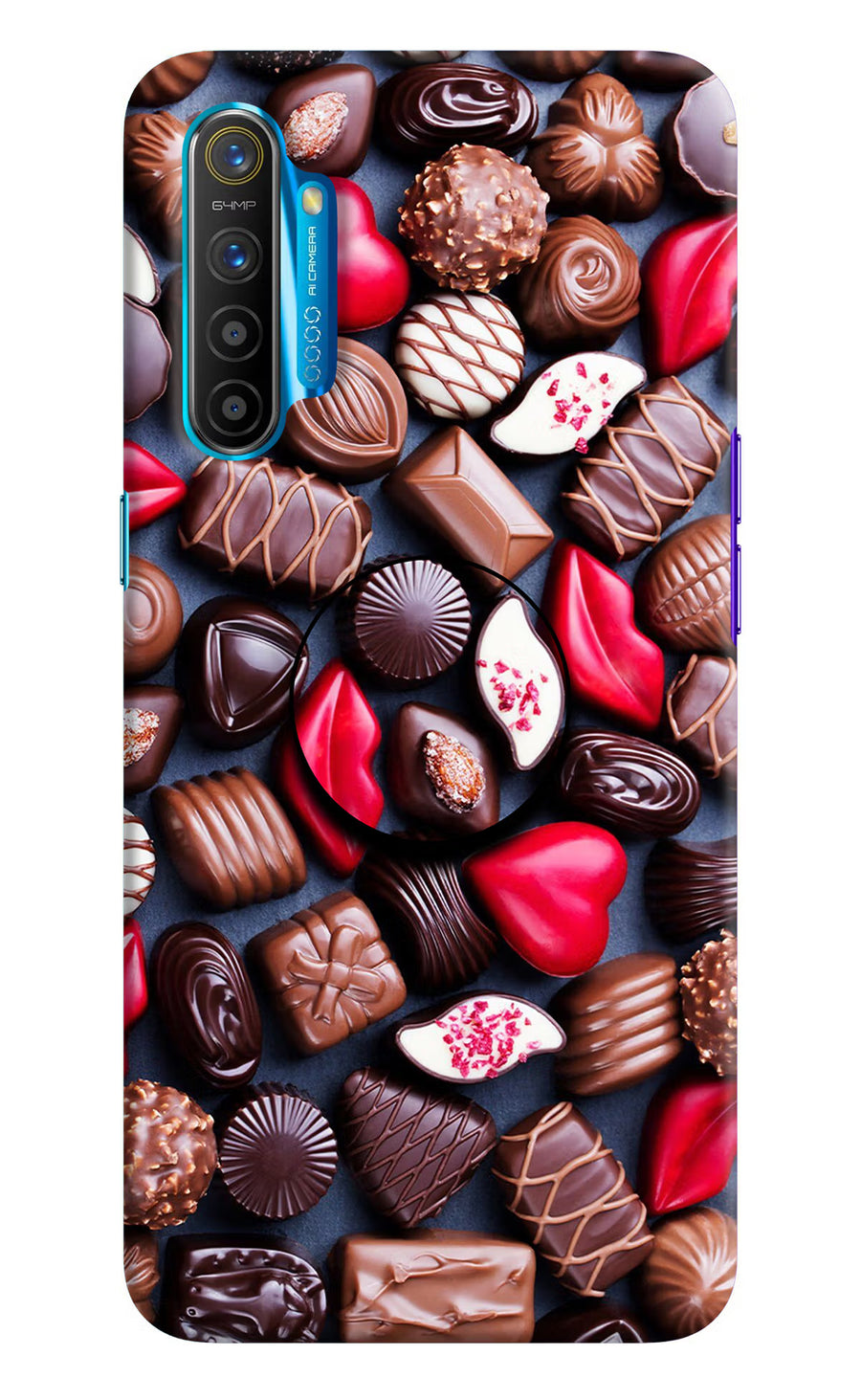 Chocolates Realme XT/X2 Pop Case, Hard case