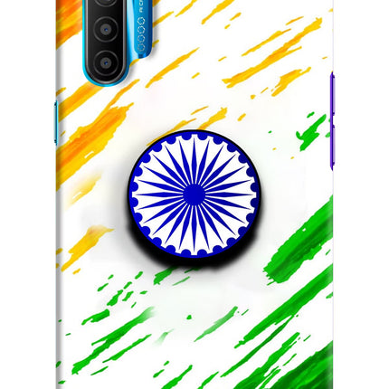 Indian Flag Ashoka Chakra Realme XT/X2 Pop Case by Casekaro