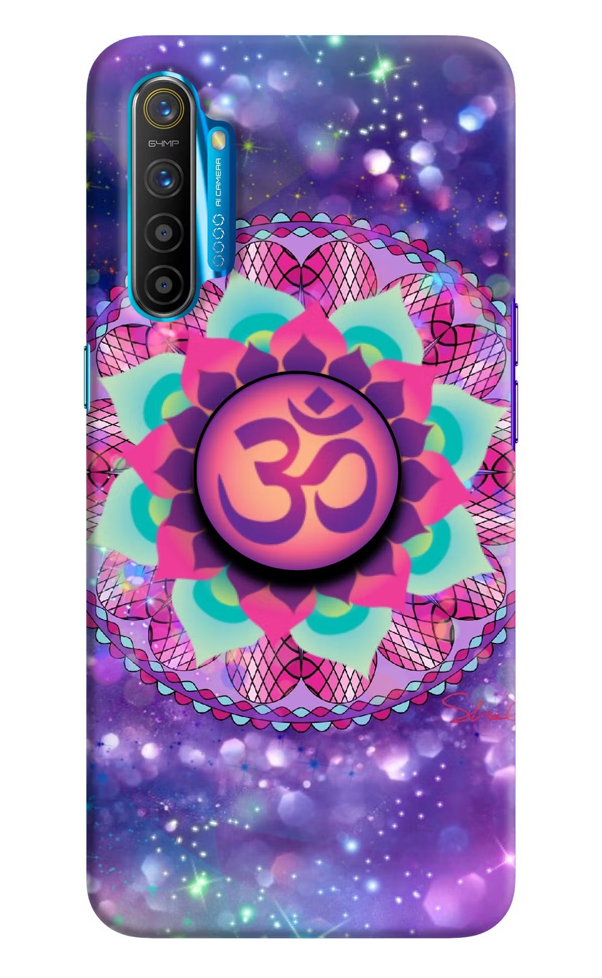 Om Purple Realme XT/X2 Pop Case by Casekaro