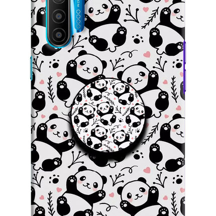 Cute Panda Realme XT/X2 Pop Case by Casekaro