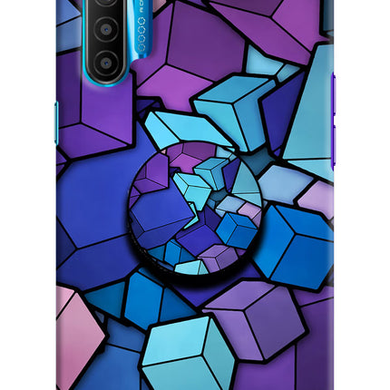 Cubic Abstract Realme XT/X2 Pop Case by Casekaro