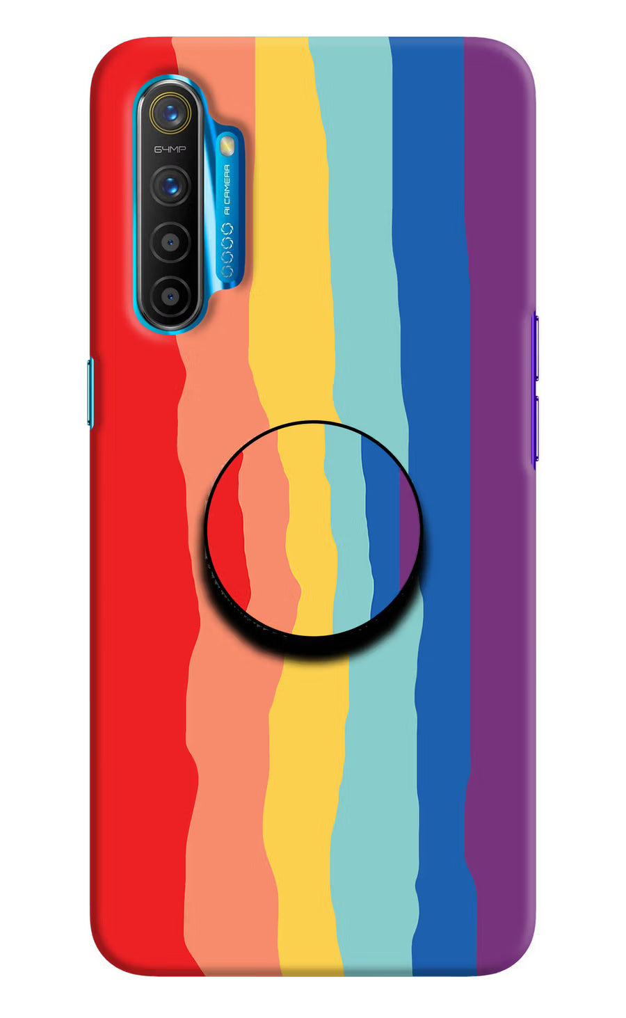 Rainbow Realme XT/X2 Pop Case, Hard case