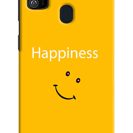 Happiness With Smiley Samsung M30s Hard Case Back Cover by Casekaro